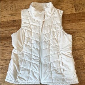 The North Face Aconcagua Down Vest- Off- White. XL Women’s